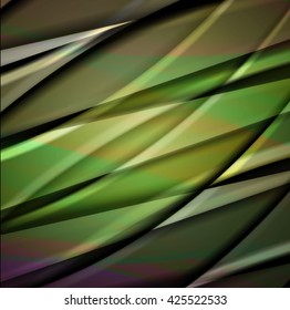 Abstract background created using colorful overlaid stripes. Vector illustration, can be used for presentations, graphic designs brochures, web design.