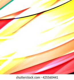 Abstract background created using colorful overlaid stripes. Vector illustration, can be used for presentations, graphic designs brochures, web design.
