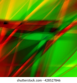 Abstract background created using colorful overlaid stripes. Vector illustration, can be used for presentations, graphic designs brochures, web design.