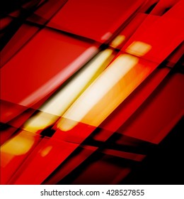 Abstract background created using colorful overlaid stripes. Vector illustration, can be used for presentations, graphic designs brochures, web design.