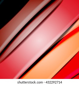 Abstract background created using colorful overlaid stripes. Vector illustration, can be used for presentations, graphic designs brochures, web design.