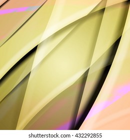 Abstract background created using colorful overlaid stripes. Vector illustration, can be used for presentations, graphic designs brochures, web design.