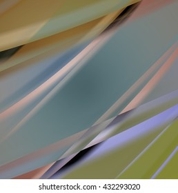 Abstract background created using colorful overlaid stripes. Vector illustration, can be used for presentations, graphic designs brochures, web design.