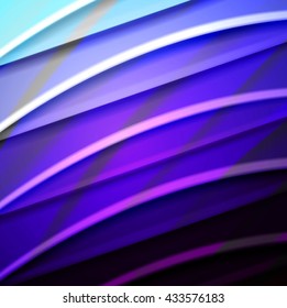 Abstract background created using colorful overlaid stripes. Vector illustration, can be used for presentations, graphic designs brochures, web design.