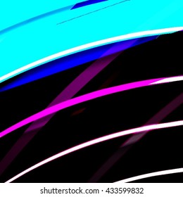 Abstract background created using colorful overlaid stripes. Vector illustration, can be used for presentations, graphic designs brochures, web design.