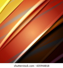 Abstract background created using colorful overlaid stripes. Vector illustration, can be used for presentations, graphic designs brochures, web design.