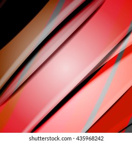 Abstract background created using colorful overlaid stripes. Vector illustration, can be used for presentations, graphic designs brochures, web design.