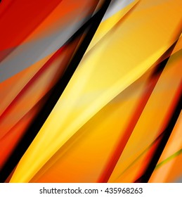 Abstract background created using colorful overlaid stripes. Vector illustration, can be used for presentations, graphic designs brochures, web design.