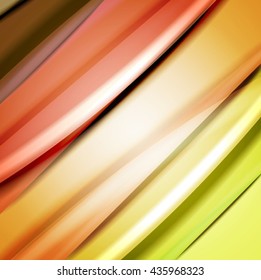 Abstract background created using colorful overlaid stripes. Vector illustration, can be used for presentations, graphic designs brochures, web design.