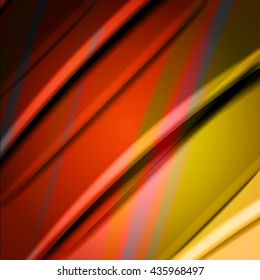 Abstract background created using colorful overlaid stripes. Vector illustration, can be used for presentations, graphic designs brochures, web design.