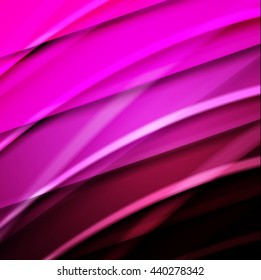 Abstract background created using colorful overlaid stripes. Vector illustration, can be used for presentations, graphic designs brochures, web design.