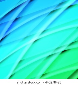 Abstract background created using colorful overlaid stripes. Vector illustration, can be used for presentations, graphic designs brochures, web design.