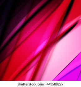 Abstract background created using colorful overlaid stripes. Vector illustration, can be used for presentations, graphic designs brochures, web design.