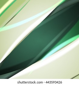 Abstract background created using colorful overlaid stripes. Vector illustration, can be used for presentations, graphic designs brochures, web design.