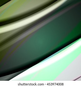Abstract background created using colorful overlaid stripes. Vector illustration, can be used for presentations, graphic designs brochures, web design.
