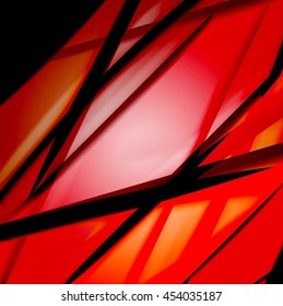 Abstract background created using colorful overlaid stripes. Vector illustration, can be used for presentations, graphic designs brochures, web design.