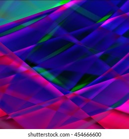 Abstract background created using colorful overlaid stripes. Vector illustration, can be used for presentations, graphic designs brochures, web design.