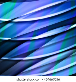 Abstract background created using colorful overlaid stripes. Vector illustration, can be used for presentations, graphic designs brochures, web design.