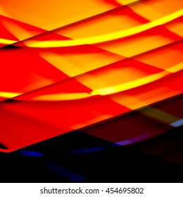 Abstract background created using colorful overlaid stripes. Vector illustration, can be used for presentations, graphic designs brochures, web design.
