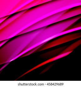 Abstract background created using colorful overlaid stripes. Vector illustration, can be used for presentations, graphic designs brochures, web design.