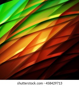 Abstract background created using colorful overlaid stripes. Vector illustration, can be used for presentations, graphic designs brochures, web design.