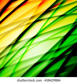 Abstract background created using colorful overlaid stripes. Vector illustration, can be used for presentations, graphic designs brochures, web design.