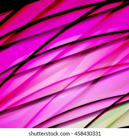 Abstract background created using colorful overlaid stripes. Vector illustration, can be used for presentations, graphic designs brochures, web design.