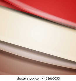 Abstract background created using colorful overlaid stripes. Vector illustration, can be used for presentations, graphic designs brochures, web design.