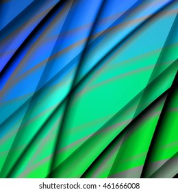 Abstract background created using colorful overlaid stripes. Vector illustration, can be used for presentations, graphic designs brochures, web design.
