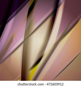 Abstract background created using colorful overlaid stripes. Vector illustration, can be used for presentations, graphic designs brochures, web design.