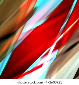 Abstract background created using colorful overlaid stripes. Vector illustration, can be used for presentations, graphic designs brochures, web design.