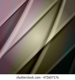 Abstract background created using colorful overlaid stripes. Vector illustration, can be used for presentations, graphic designs brochures, web design.