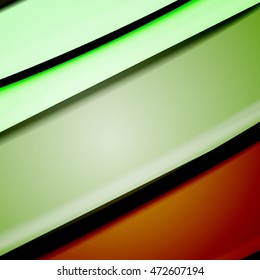 Abstract background created using colorful overlaid stripes. Vector illustration, can be used for presentations, graphic designs brochures, web design.