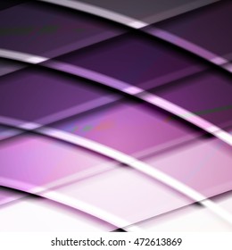 Abstract background created using colorful overlaid stripes. Vector illustration, can be used for presentations, graphic designs brochures, web design.