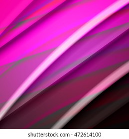 Abstract background created using colorful overlaid stripes. Vector illustration, can be used for presentations, graphic designs brochures, web design.