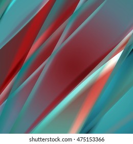 Abstract background created using colorful overlaid stripes. Vector illustration, can be used for presentations, graphic designs brochures, web design.