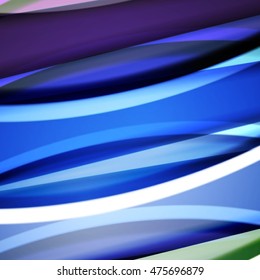 Abstract background created using colorful overlaid stripes. Vector illustration, can be used for presentations, graphic designs brochures, web design.