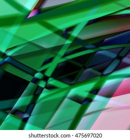 Abstract background created using colorful overlaid stripes. Vector illustration, can be used for presentations, graphic designs brochures, web design.