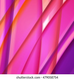 Abstract background created using colorful overlaid stripes. Vector illustration, can be used for presentations, graphic designs brochures, web design.