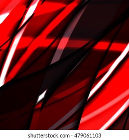 Abstract background created using colorful overlaid stripes. Vector illustration, can be used for presentations, graphic designs brochures, web design.