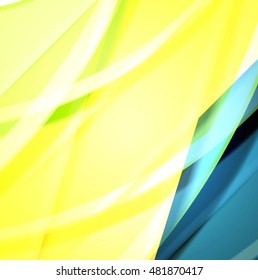 Abstract background created using colorful overlaid stripes. Vector illustration, can be used for presentations, graphic designs brochures, web design.