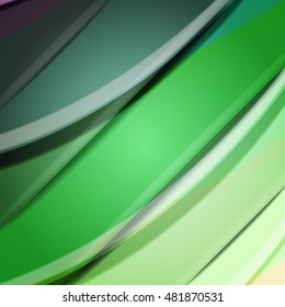 Abstract background created using colorful overlaid stripes. Vector illustration, can be used for presentations, graphic designs brochures, web design.