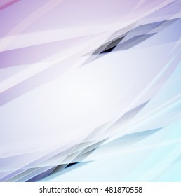 Abstract background created using colorful overlaid stripes. Vector illustration, can be used for presentations, graphic designs brochures, web design.