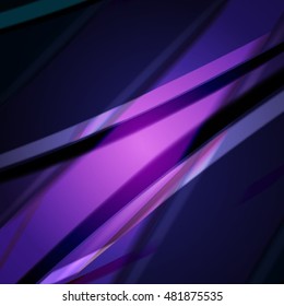 Abstract background created using colorful overlaid stripes. Vector illustration, can be used for presentations, graphic designs brochures, web design.