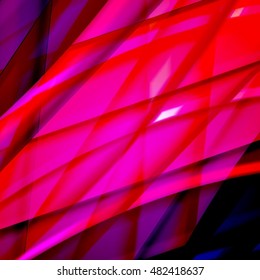 Abstract background created using colorful overlaid stripes. Vector illustration, can be used for presentations, graphic designs brochures, web design.