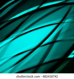 Abstract background created using colorful overlaid stripes. Vector illustration, can be used for presentations, graphic designs brochures, web design.