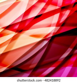 Abstract background created using colorful overlaid stripes. Vector illustration, can be used for presentations, graphic designs brochures, web design.