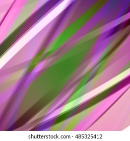 Abstract background created using colorful overlaid stripes. Vector illustration, can be used for presentations, graphic designs brochures, web design.