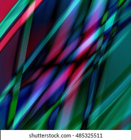 Abstract background created using colorful overlaid stripes. Vector illustration, can be used for presentations, graphic designs brochures, web design.