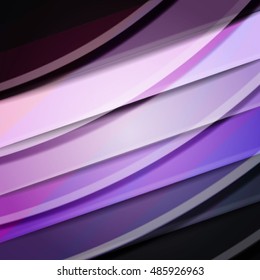Abstract background created using colorful overlaid stripes. Vector illustration, can be used for presentations, graphic designs brochures, web design.